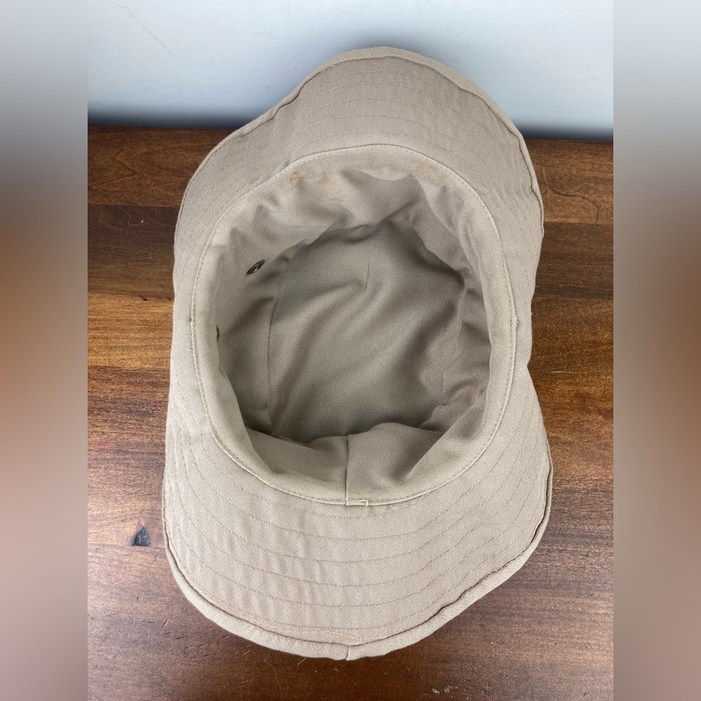 Aruba Sunset Beach Boonie Bucket Hat Desert Tan One Size Snap Sides Embroidered. - Picture 8 of 9